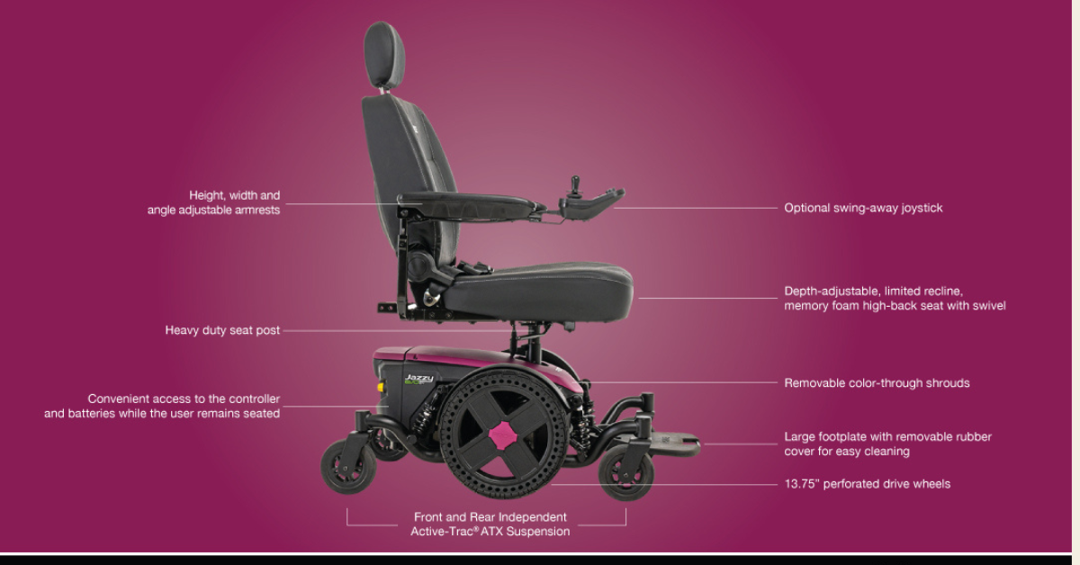 Power Wheelchair UniversalMed Supply